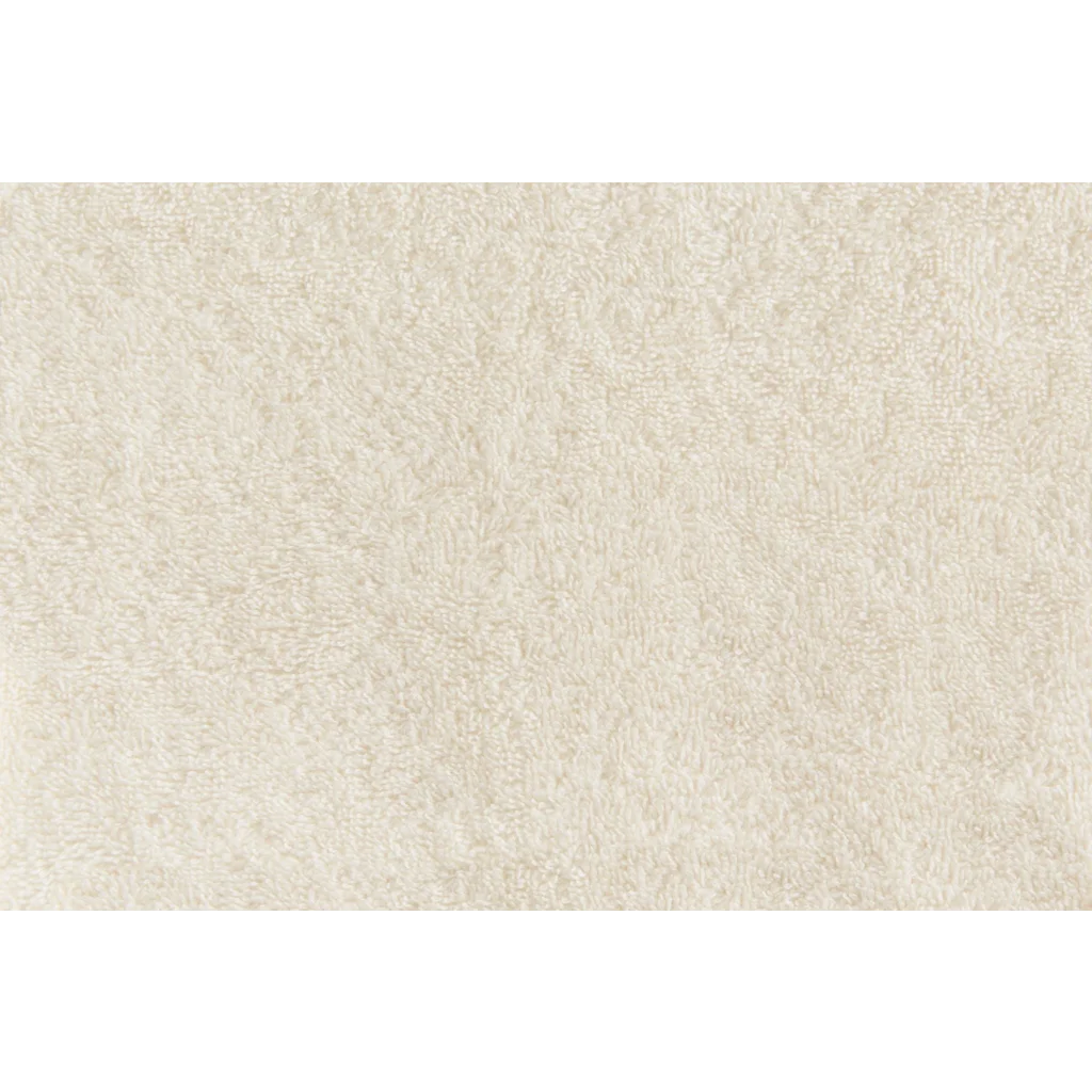 Bio Frottier Baby-Kapuzenbadetuch in Creme von Leela Cotton Größe 80x80 cm