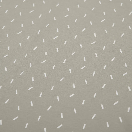 Bio Interlock Baby-Wendedecke Sprenkel in Olive Grün Muster Sprenkel von Lässig Größe 80x80 cm