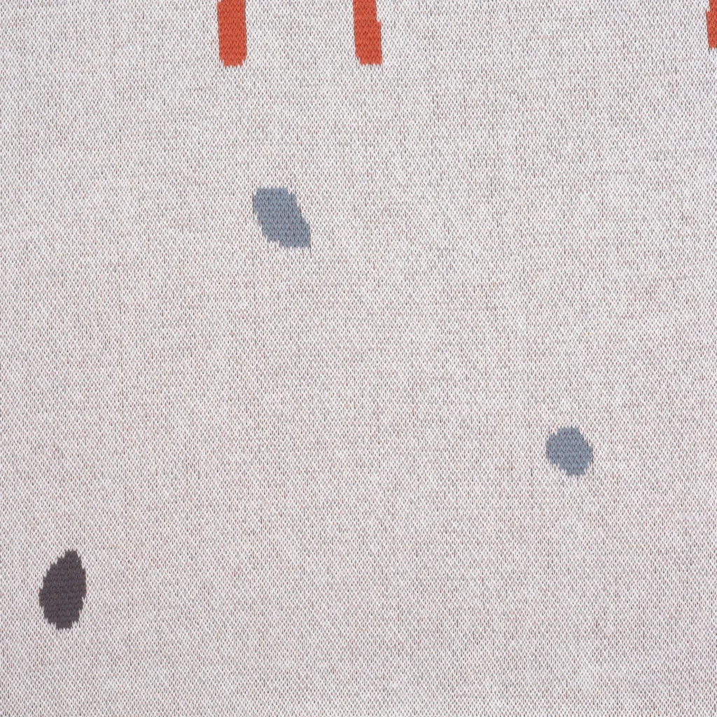 Bio Strick Baby-Decke Schäfchen in Muster Schäfchen von Lässig Größe 80x100 cm
