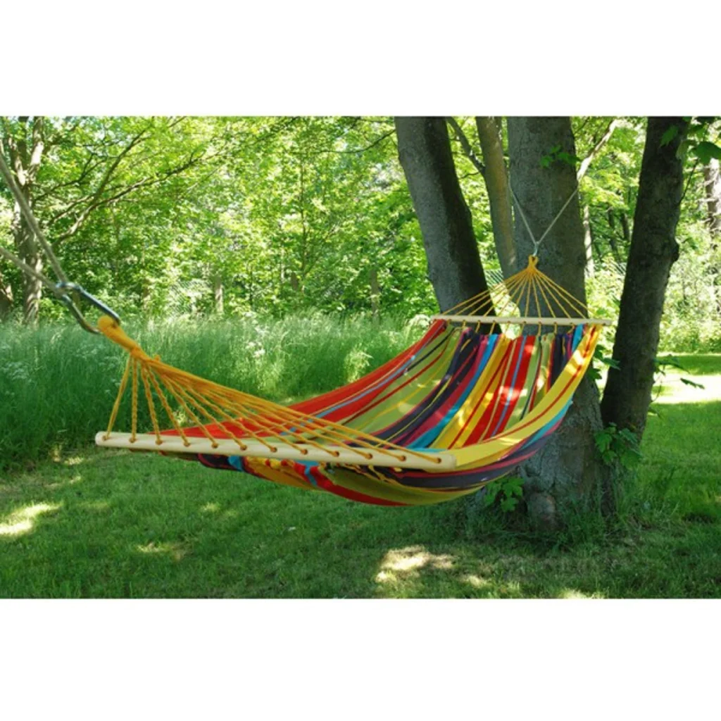 große hängematte kaufen Hängematte LORO mit Holzstab – LAMA Living
