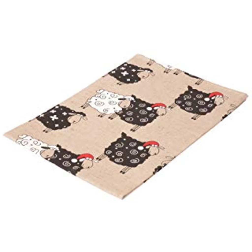 Halbleinen Geschirrtuch Schaf 2er-Pack – LAMA Living