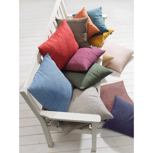 Kissenhülle BOSTON in Dunkelgrün Grün Muster Meliert von Eagle Products Größe 40x40 cm