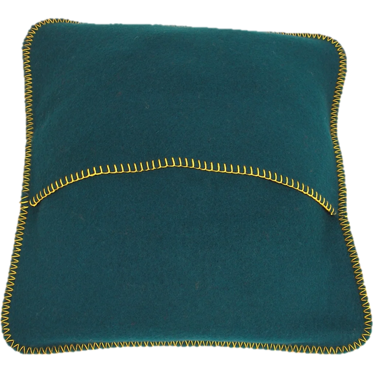 Kissenhülle INN in Petrol Grün von Steinbeck Größe 40x40 cm