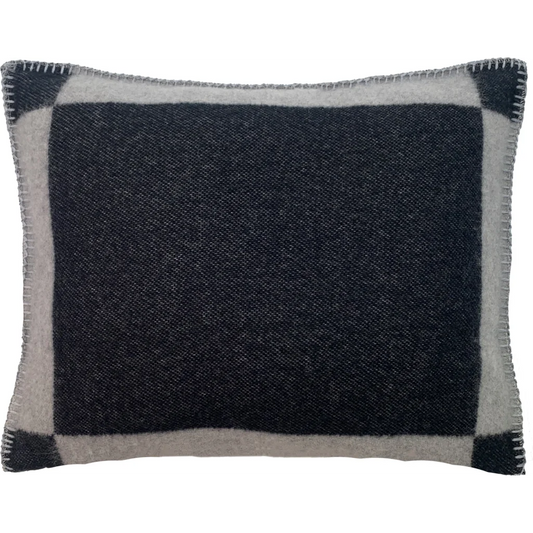 Kissenhülle MANCHESTER in Schwarz+Hellgrau Schwarz+Grau Muster Graphisch von Eagle Products Größe 30x40 cm