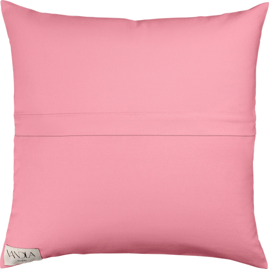 Modulare Kissenhülle Farbkombinationen mit Altrosa in Altrosa+Altrosa Rosa+Rosa von Vandla design Größe 50x50 cm