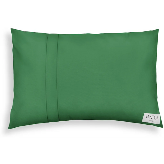 Modulare Kissenhülle rechteckig Farbkombinationen mit Grün in Grün+Grün von Vandla design Größe 40x60 cm
