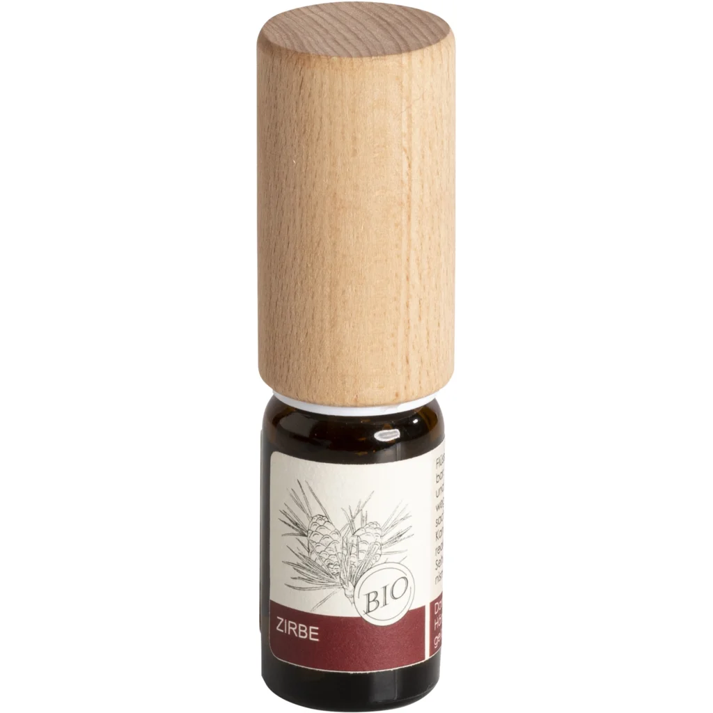 Naturreines Zirbenöl in Muster von herbalind Größe 10 ml