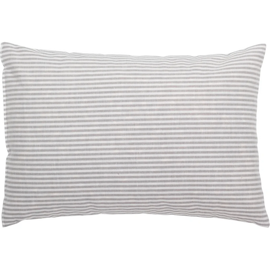 Wärmekissen mit Füllung Bio-Körner & Kräuter in Grau Muster Unifarben mit Aufdruck von herbalind Größe 30x20 cm