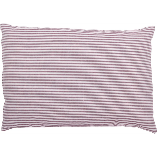 Wärmekissen mit Füllung Lavendel & Hopfen in Aubergine Lila Muster Unifarben mit Aufdruck von herbalind Größe 30x20 cm