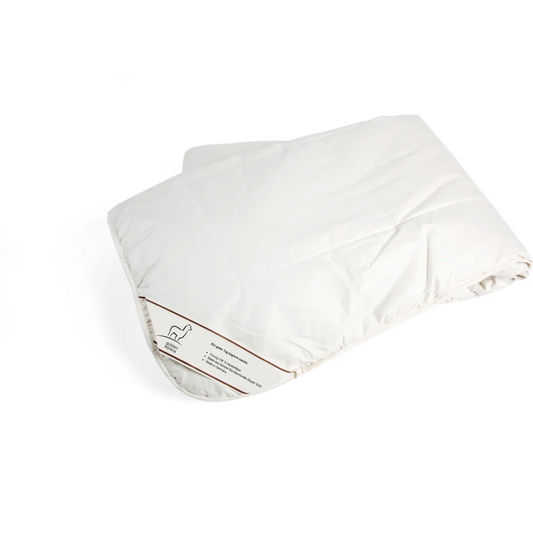 Winterbettdecke mit Füllung Alpakawolle in Creme von Golden Alpaca Größe 155x220 cm