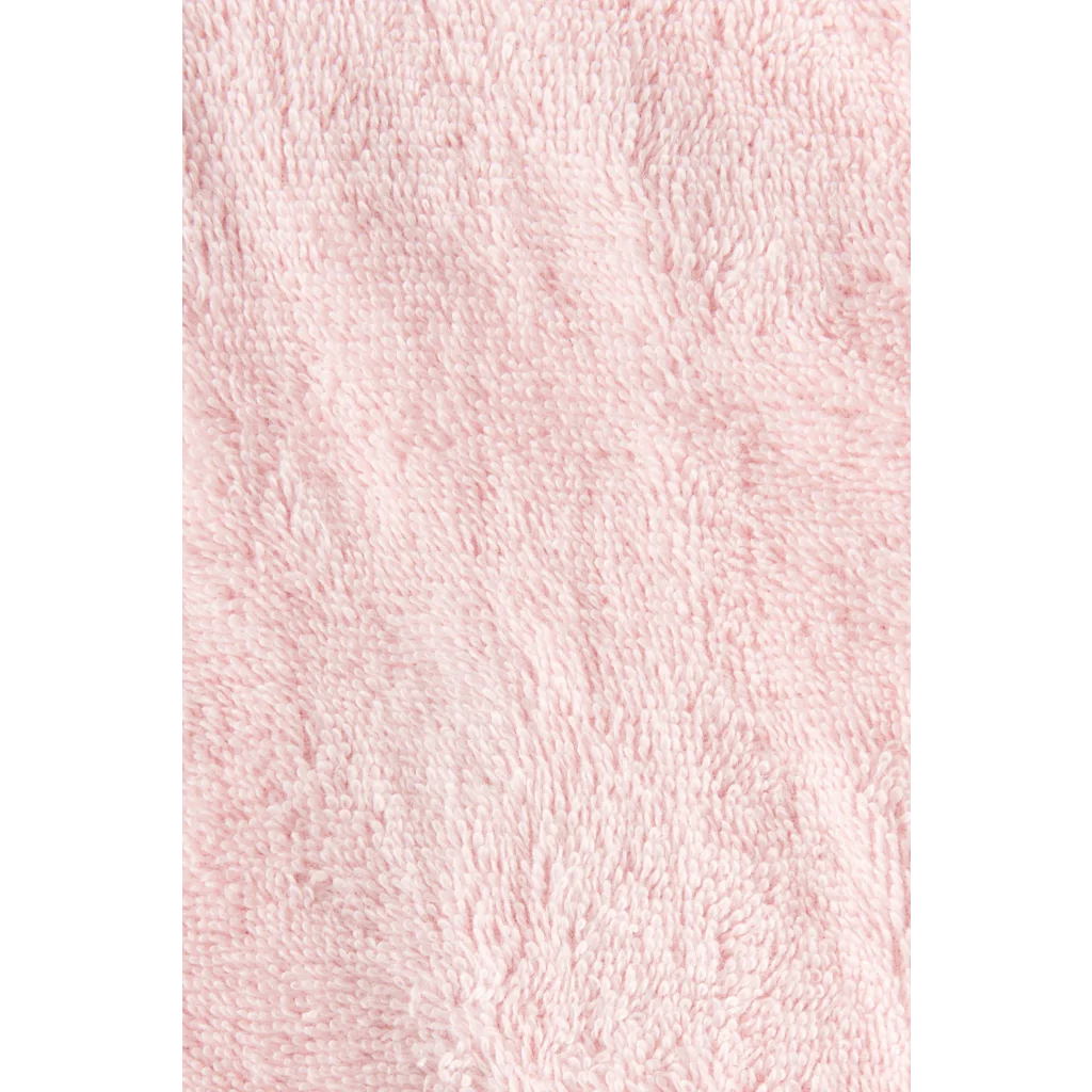 Bio Frottier Baby-+Kinder-Bademantel in Rosa von Leela Cotton Größe 74+80