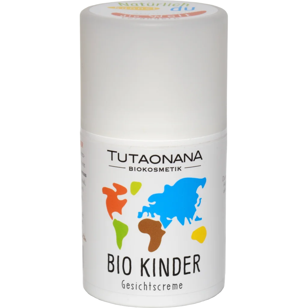 Bio Kinder Gesichtscreme in Muster  von Tutaonana Größe 50 ml