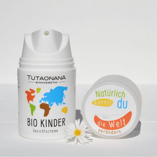 Bio Kinder Gesichtscreme in Muster von Tutaonana Größe 50 ml