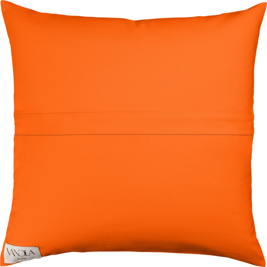 Modulare Kissenhülle Farbkombinationen mit Orange in Orange+Orange von Vandla design Größe 50x50 cm