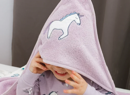 Baby-Kapuzenhandtuch aus Bio-Baumwolle – LAMA LIVING