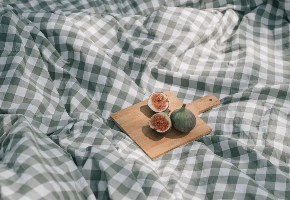 Perkal Bettwäsche im zeitlosen Karo-Design