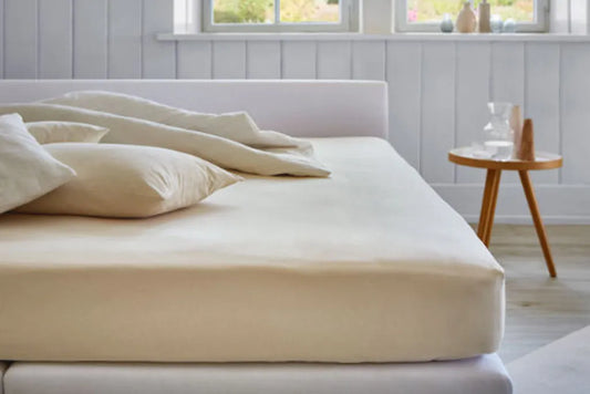 Spannbettlaken für Topper aus Bio-Baumwolle | LAMA LIVING