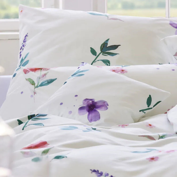 Bio Bettwäsche mit Blumenmotiven
