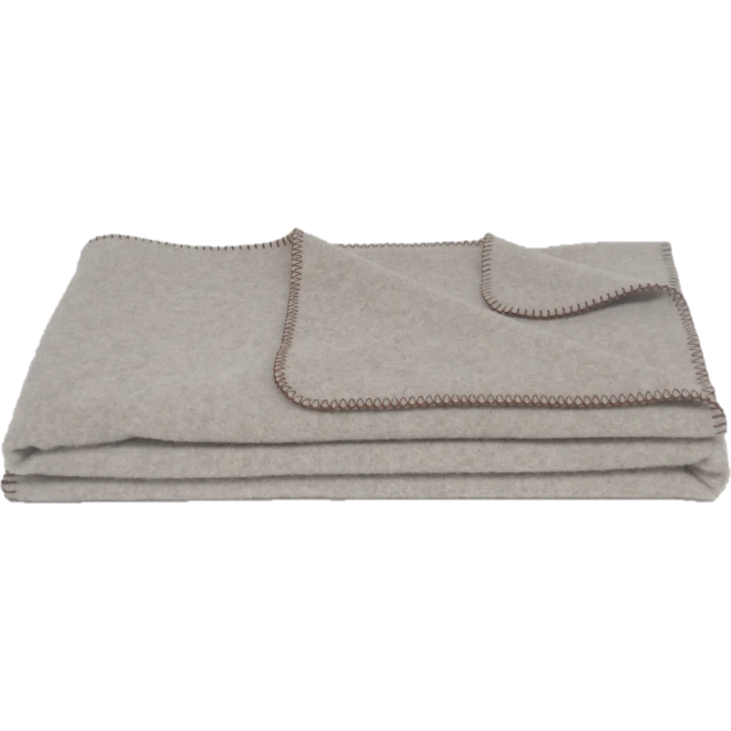 Baby-+Kinder-Decke RESY in Beige von Steinbeck Größe 75x100 cm