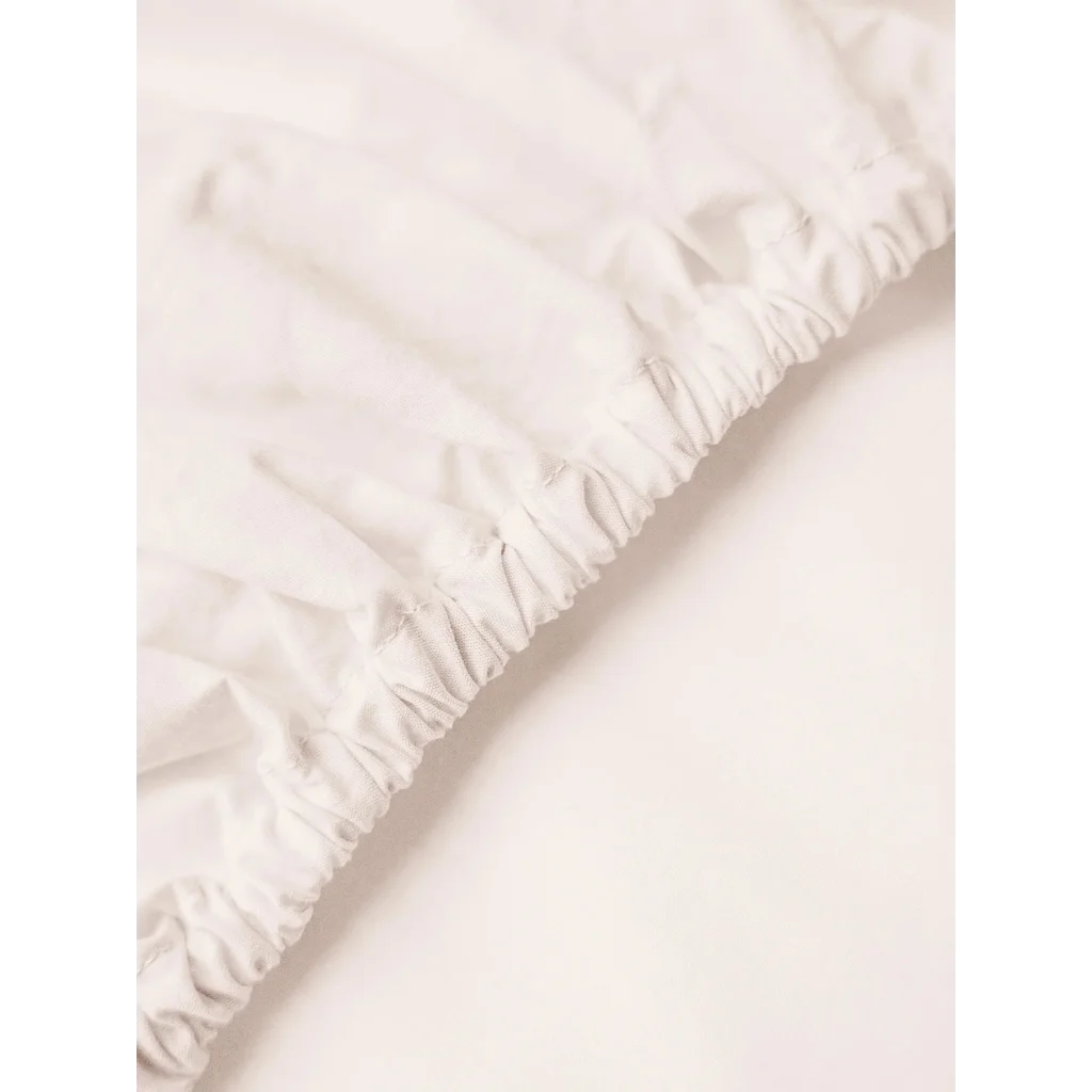 Baumwoll-+Leinen-Mix Spannbettlaken für Boxspringbetten in Übergröße in Perlmutt Rosa von erlich textil Größe 140x200 cm
