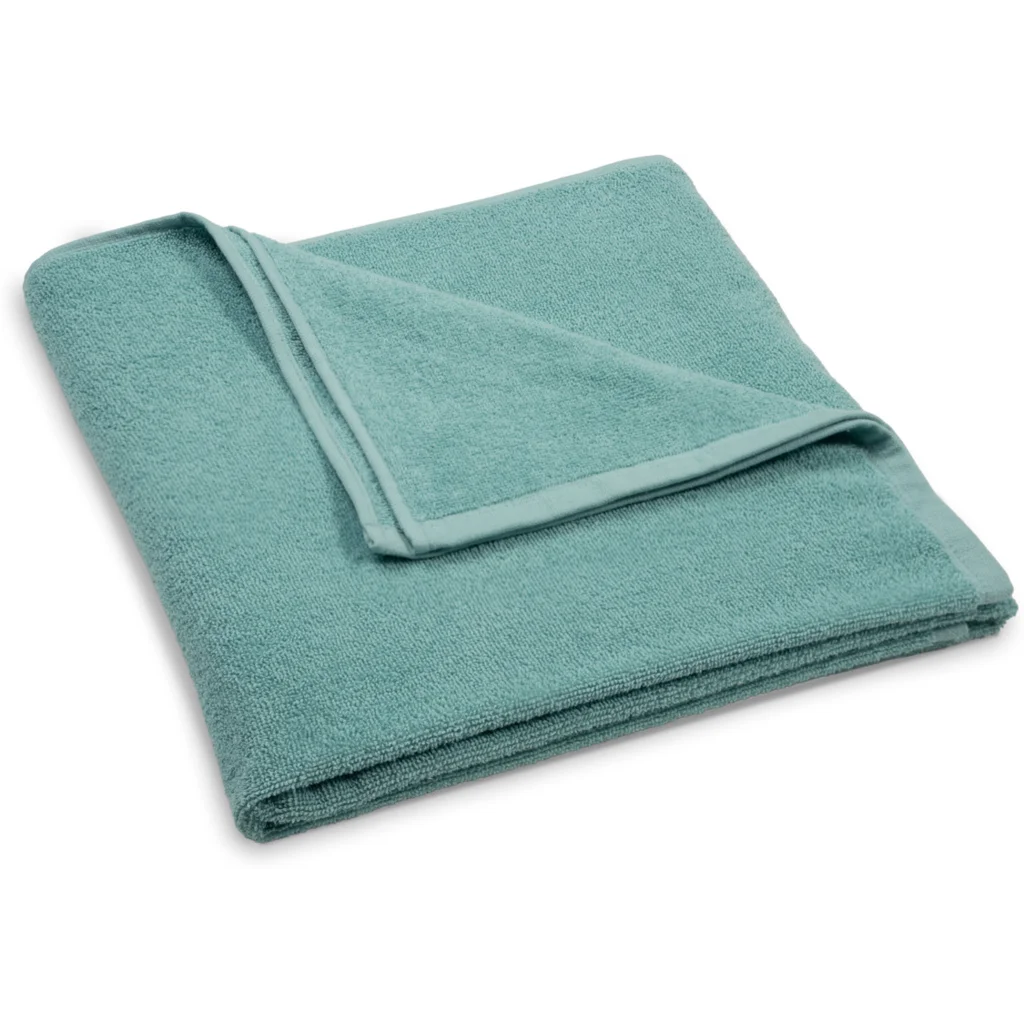 Bio Frottier Duschtuch BARI in Aqua Blau von Living Crafts Größe 70x140 cm