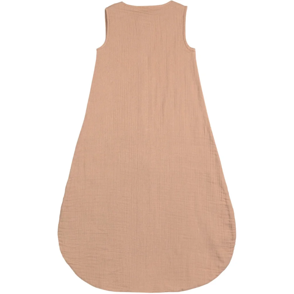 Bio Musselin Baby-Schlafsack in Papaya Orange von Lässig Größe 50+56