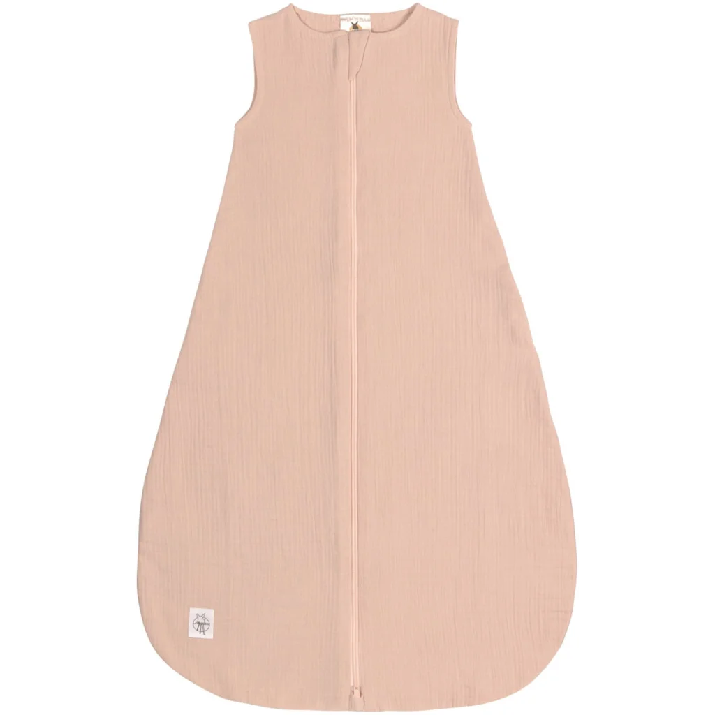 Bio Musselin Baby-Schlafsack in Rosa von Lässig Größe 50+56