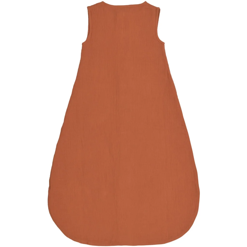 Bio Musselin Baby-Schlafsack in Terra Orange von Lässig Größe 50+56