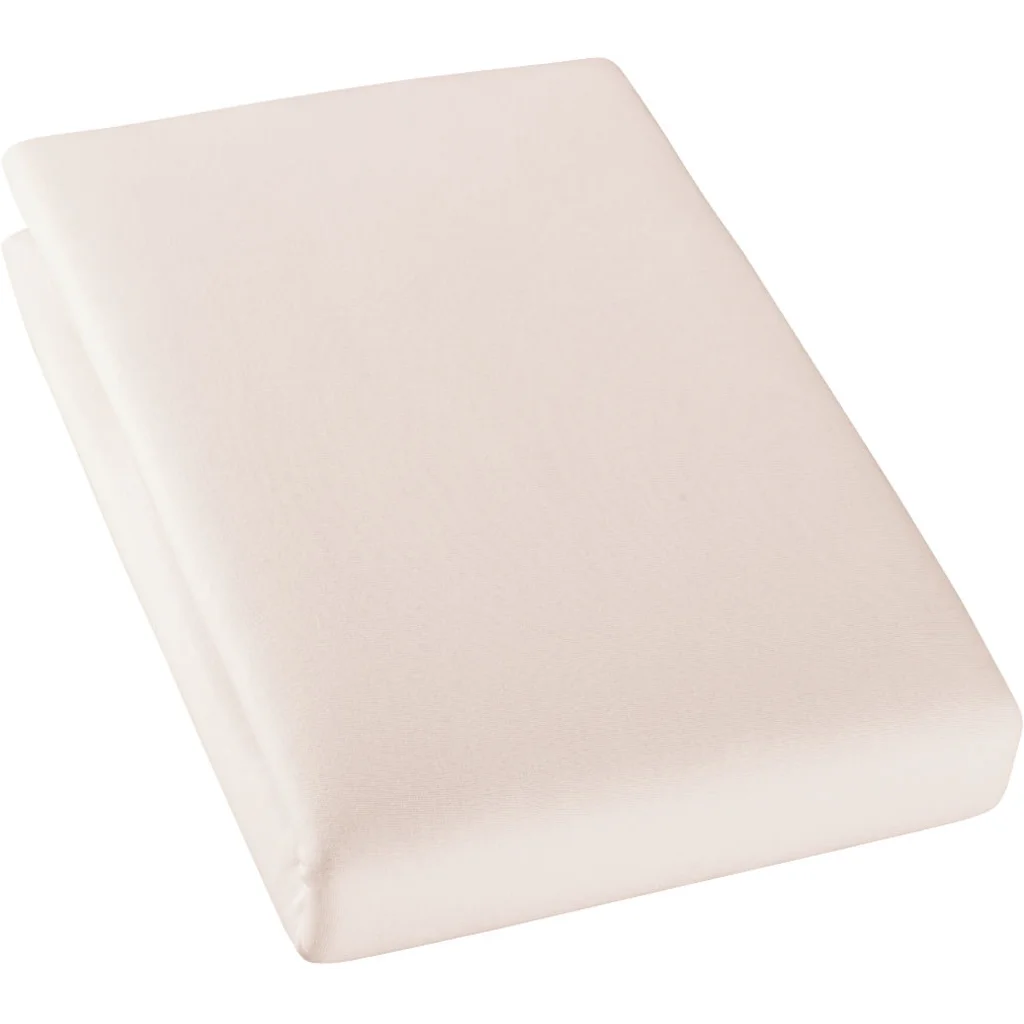 Bio Single-Jersey Spannbettlaken für Boxspringbetten in Übergröße in Rosa von Cotonea Größe 140-160 x 200 cm