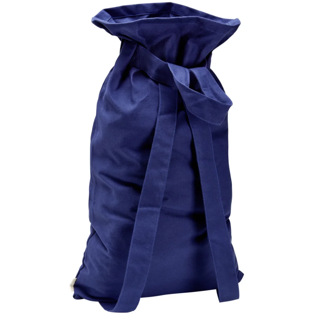 Bio Stoff-Rucksack in Blau von Cotonea Größe 65x38 cm
