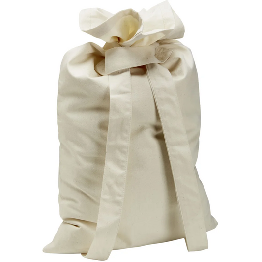 Bio Stoff-Rucksack in Creme von Cotonea Größe 65x38 cm