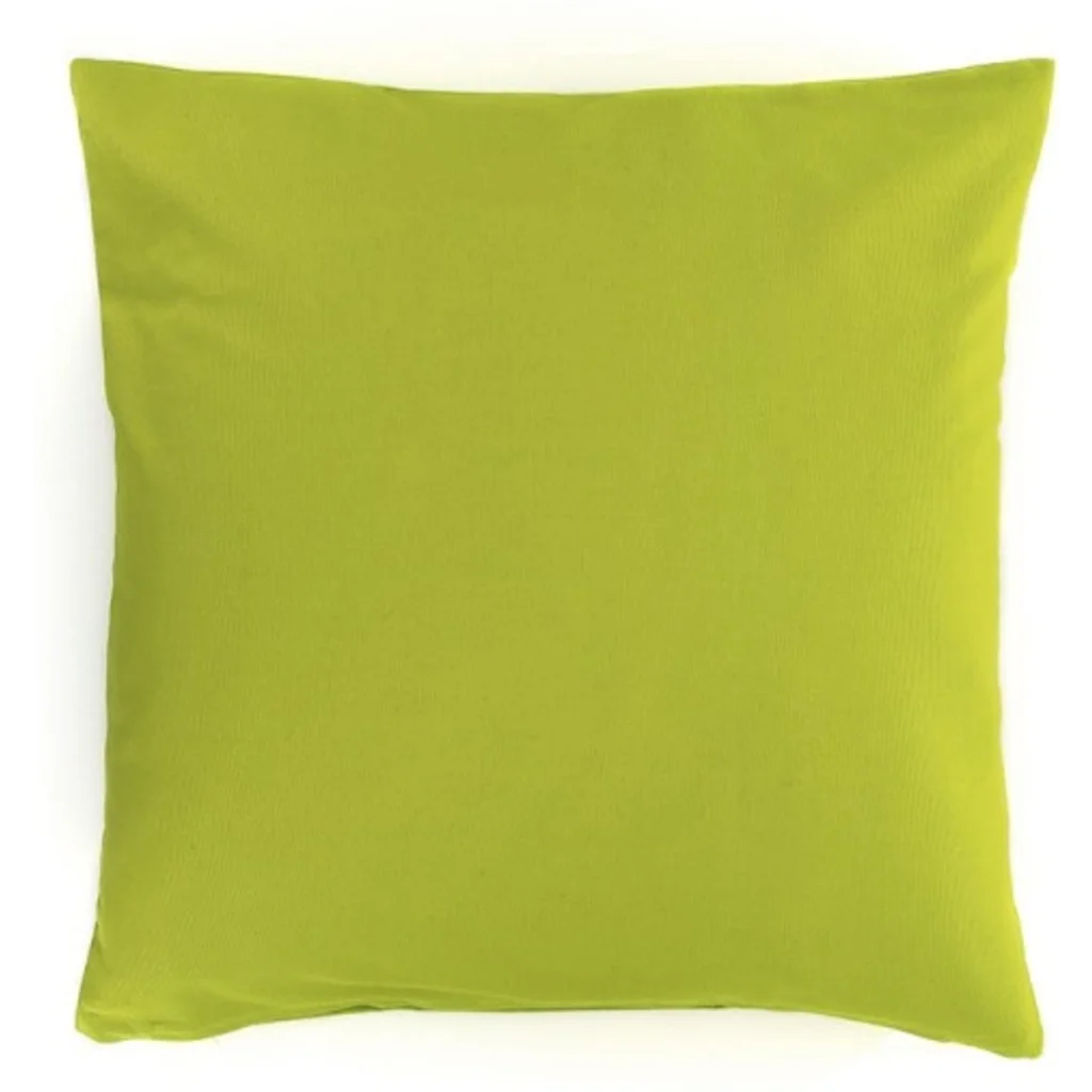 Canvas Kissenhülle CANARIAS in Neongrün Grün von GLOBO Größe 40x40 cm