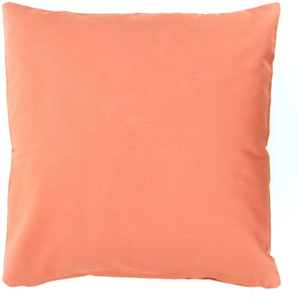 Canvas Kissenhülle KORALLE in Koralle Orange von GLOBO Größe 60x60 cm