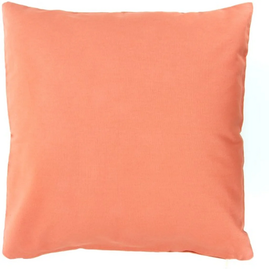 Canvas Kissenhülle KORALLE in Koralle Orange von GLOBO Größe 60x60 cm