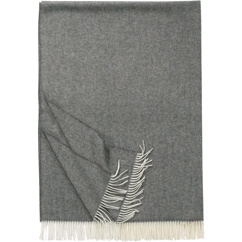 Decke BOSTON in Grau Muster Meliert von Eagle Products Größe 130x200 cm