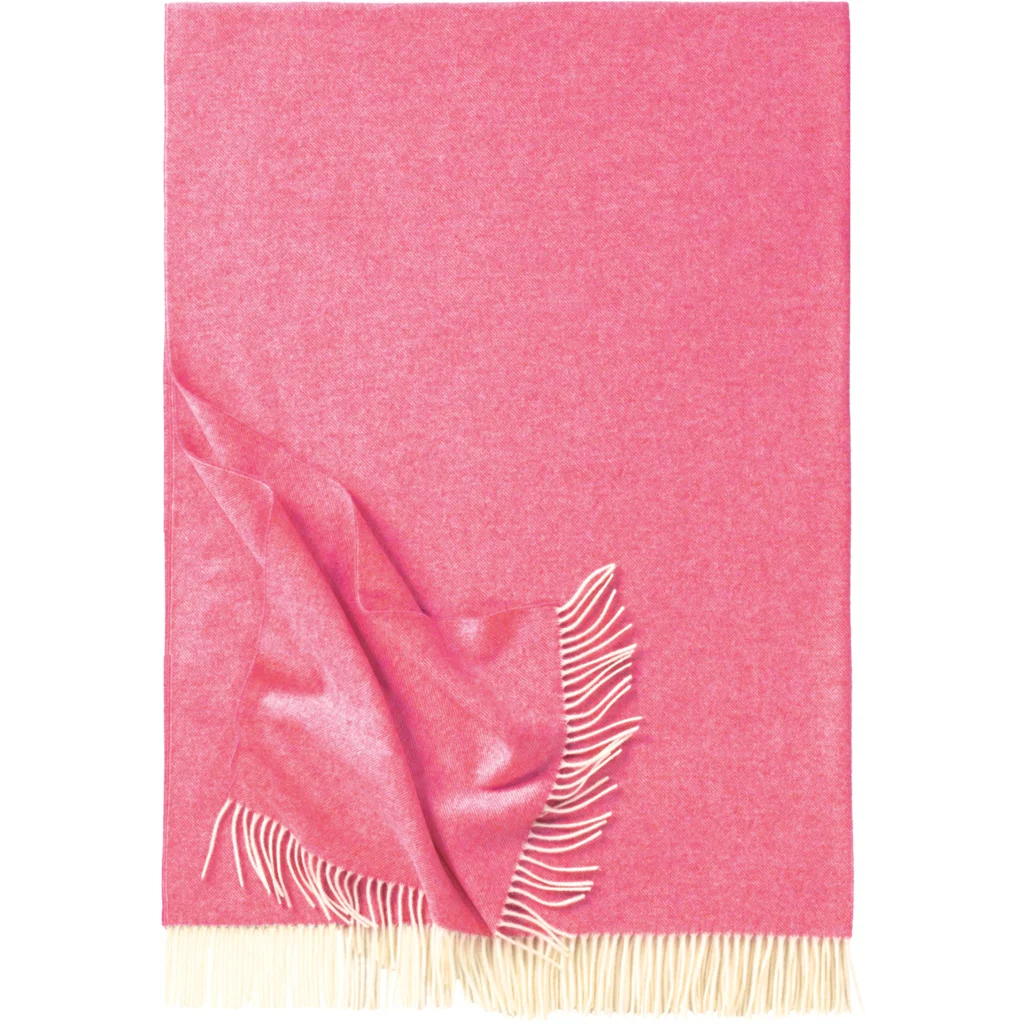 Decke BOSTON in Pink Muster Meliert von Eagle Products Größe 130x200 cm