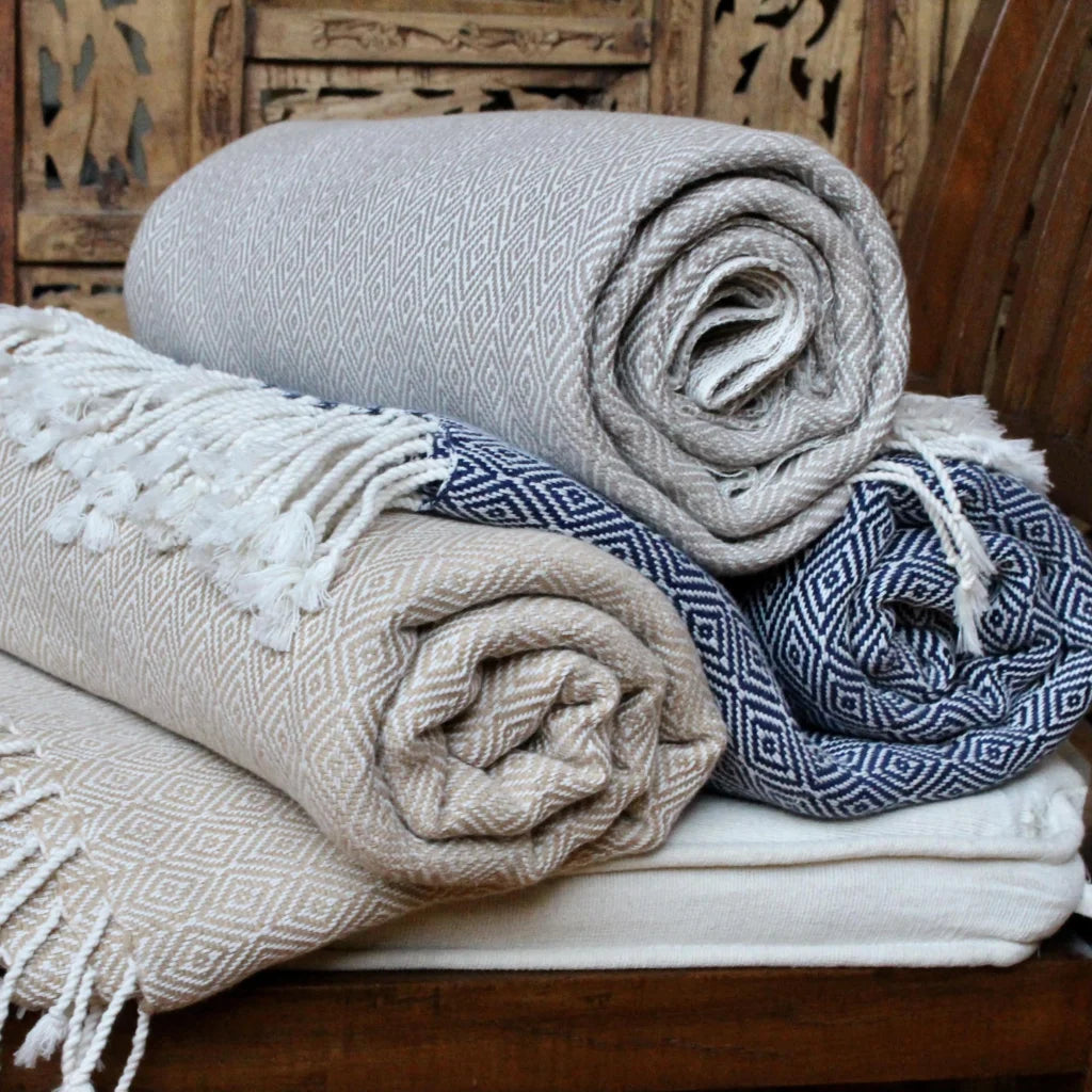 Decke mit Diamant-Muster – LAMA Living