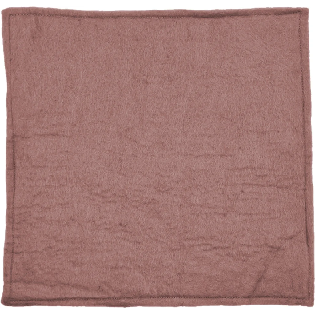 Filz Sitzkissen quadratisch in Rosa von Frida Feeling Größe 35x35 cm