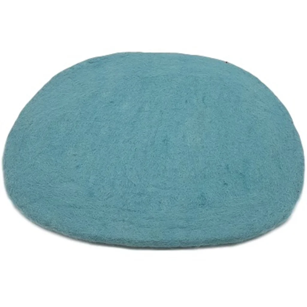 Filz Sitzkissen Trapez in Mint Blau von Frida Feeling Größe 40x35 cm