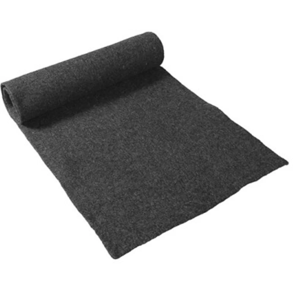 Filz Yogamatte in Anthrazit Grau von GLOBO Größe 60x190 cm