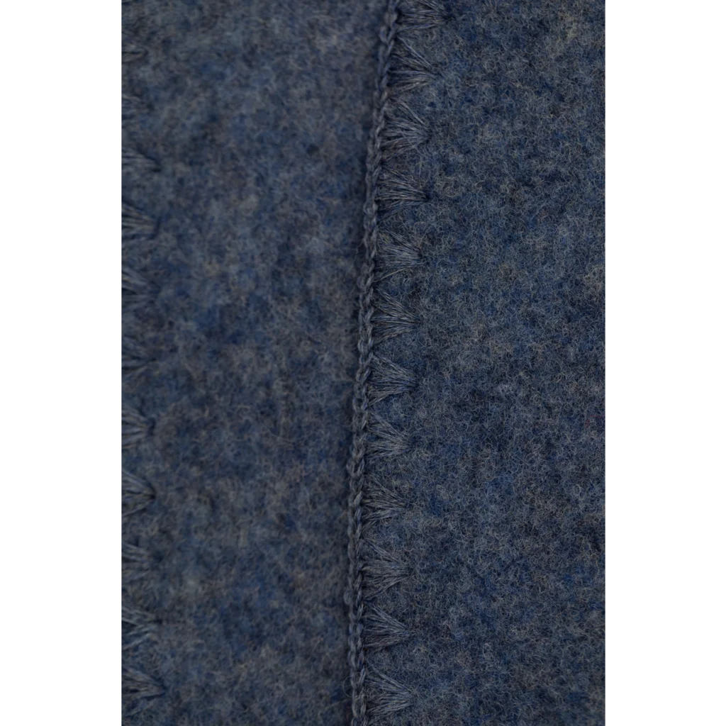 Fleece Baby-+Kinder-Decke in Dunkelblau Blau von Engel Natur Größe 80x100 cm