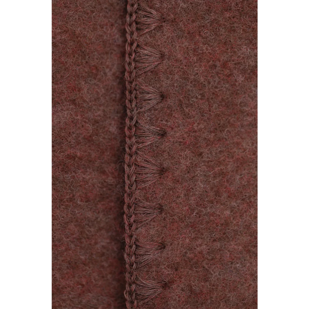 Fleece Baby-+Kinder-Decke in Zimt Braun von Engel Natur Größe 80x100 cm