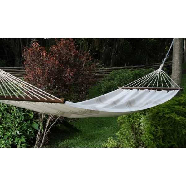 hängematte creme Hängematte CIELO mit Holzstab – LAMA Living