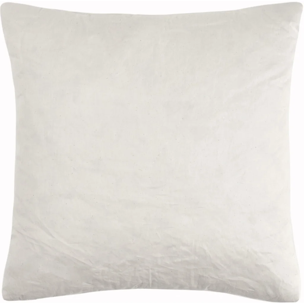 Kissenfüllung quadratisch mit Entenfedern in Creme von Proflax Größe 40x40 cm