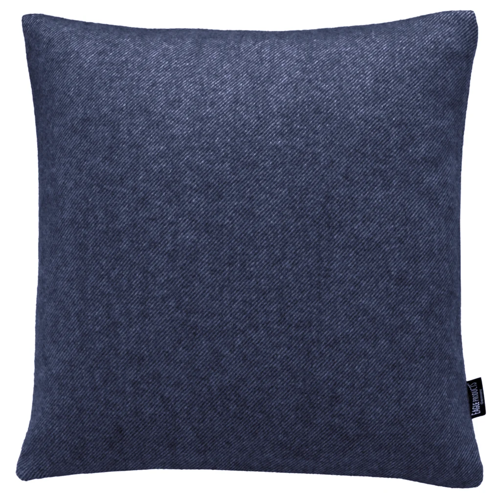 Kissenhülle BOSTON in Marine Blau Muster Meliert von Eagle Products Größe 40x40 cm