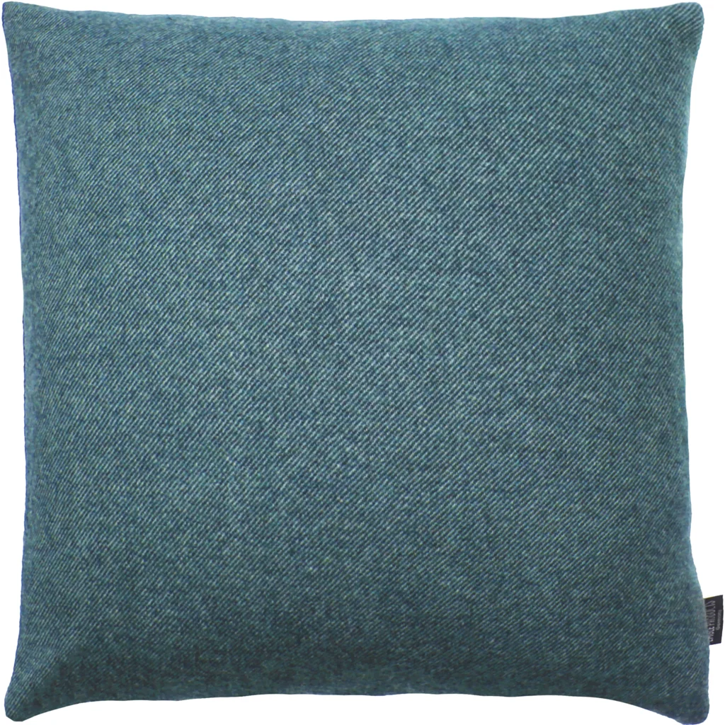 Kissenhülle BOSTON in Petrol Blau Muster Meliert von Eagle Products Größe 40x40 cm