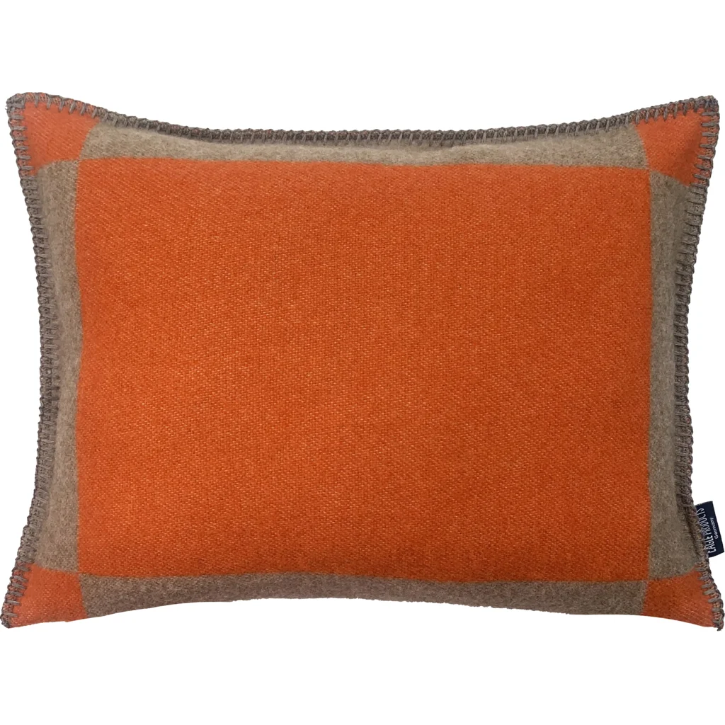 Kissenhülle MANCHESTER in Orange+Beige Muster Graphisch von Eagle Products Größe 30x40 cm