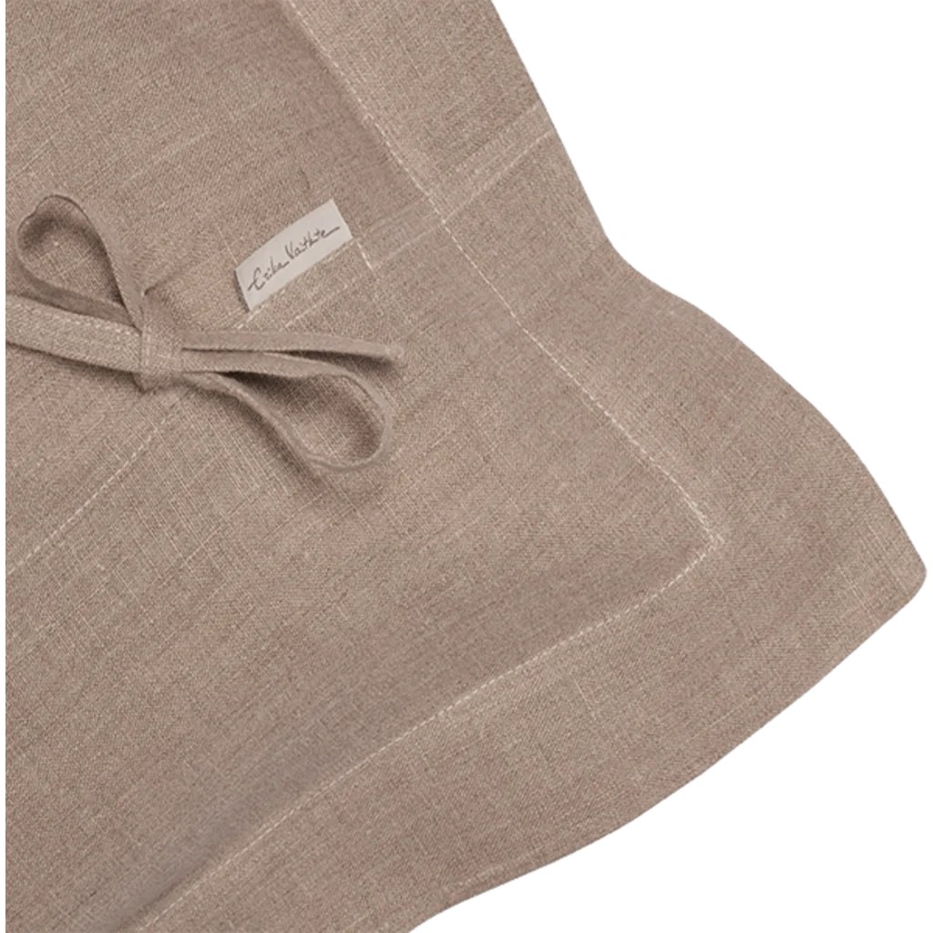 Leinen Kissenhülle ALANTA 2er-Pack in Creme+Beige von Erika Vaitkute Größe 40x40 cm