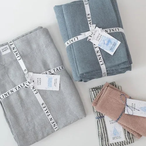 Linen Tales plastikfreie Verpackung