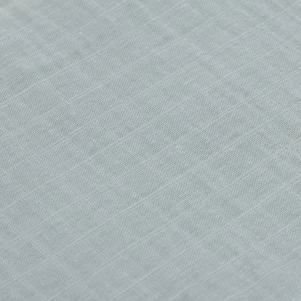 Mull Baby-Tuch Striche 2er-Pack in Blaugrau Blau Muster Striche von Lässig Größe 120x120 cm